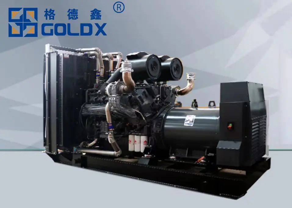 Diesel generator set without current and voltage output processing method